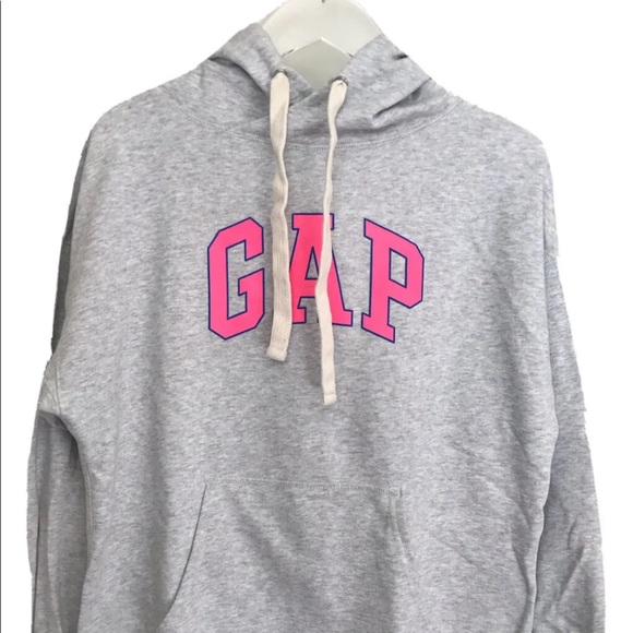 Gap Women’s Light Grey Hoodie Sweatshirt XS - Picture 1 of 10